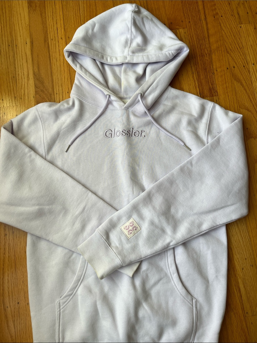 Glossier Hoodie in Pale Lavender